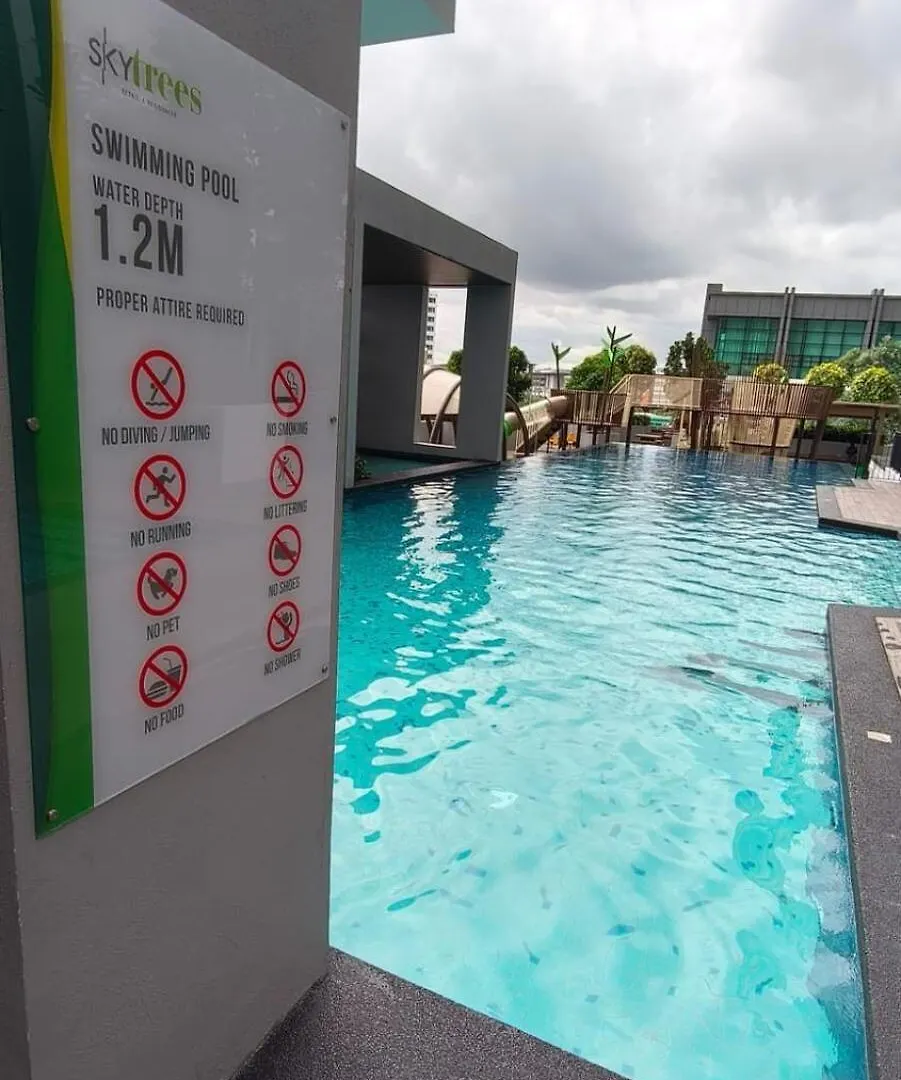 Joan'S Hideout Sky Trees Serviced Apartment 4 Pax Jb Aeon Bukit Indah 新山